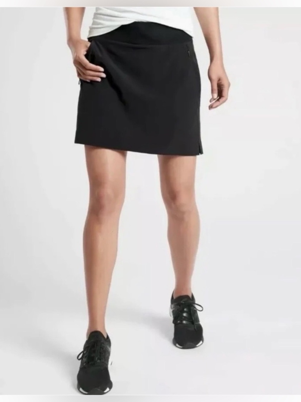 Athleta Black Soho Mini Skirt
